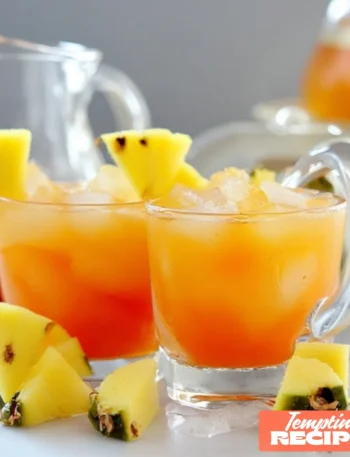Tempting Rum Ginger punch
