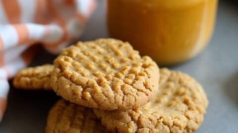 Easy Simple Peanut Butter Cookies