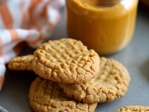 Easy Simple Peanut Butter Cookies