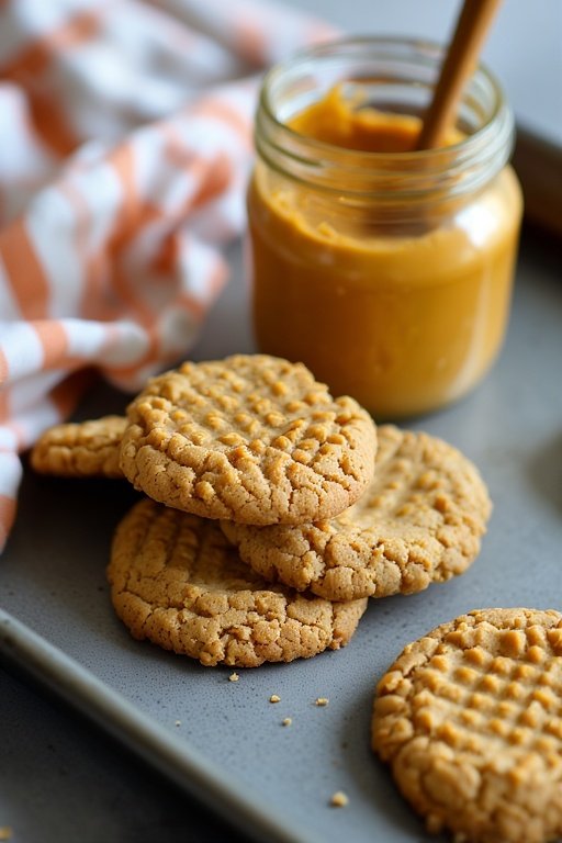 Easy Simple Peanut Butter Cookies