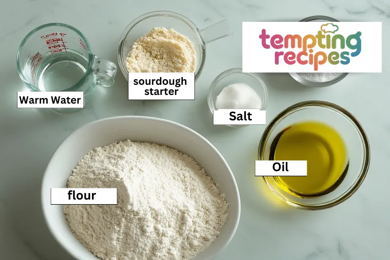 sourdough bread recipe ingredients