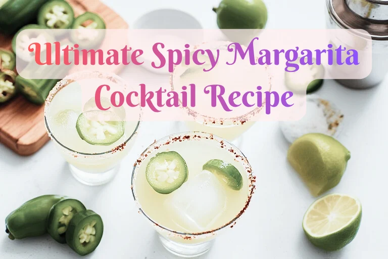 Ultimate Spicy Margarita Cocktail Recipe