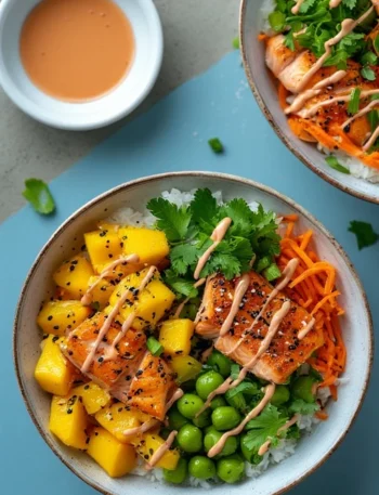 salmon rice bowl recipe