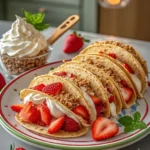 Strawberry Crunch Tacos